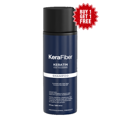 Shampoo ispessente per capelli alla cheratina